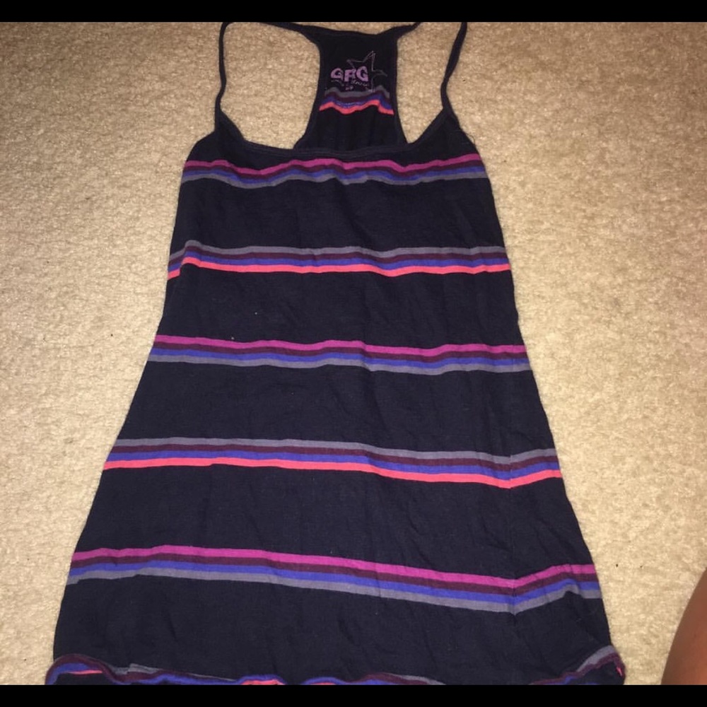Stripped tank top